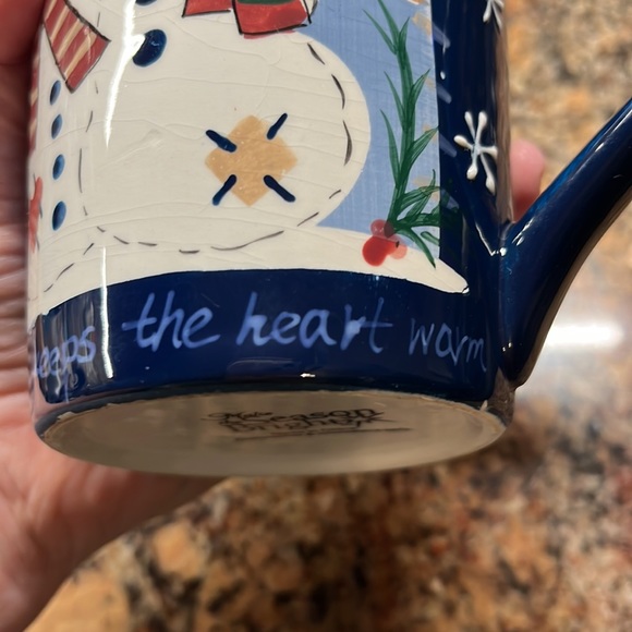 Make the Season Bright Christmas Snowman Coffee Mug - Picture 7 of 7